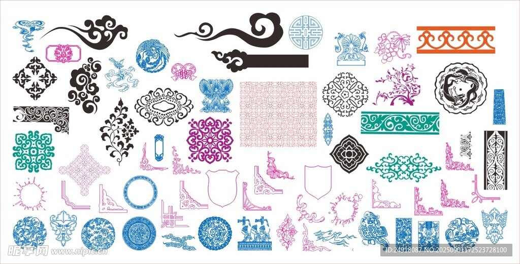 角花 边框 花纹 花边