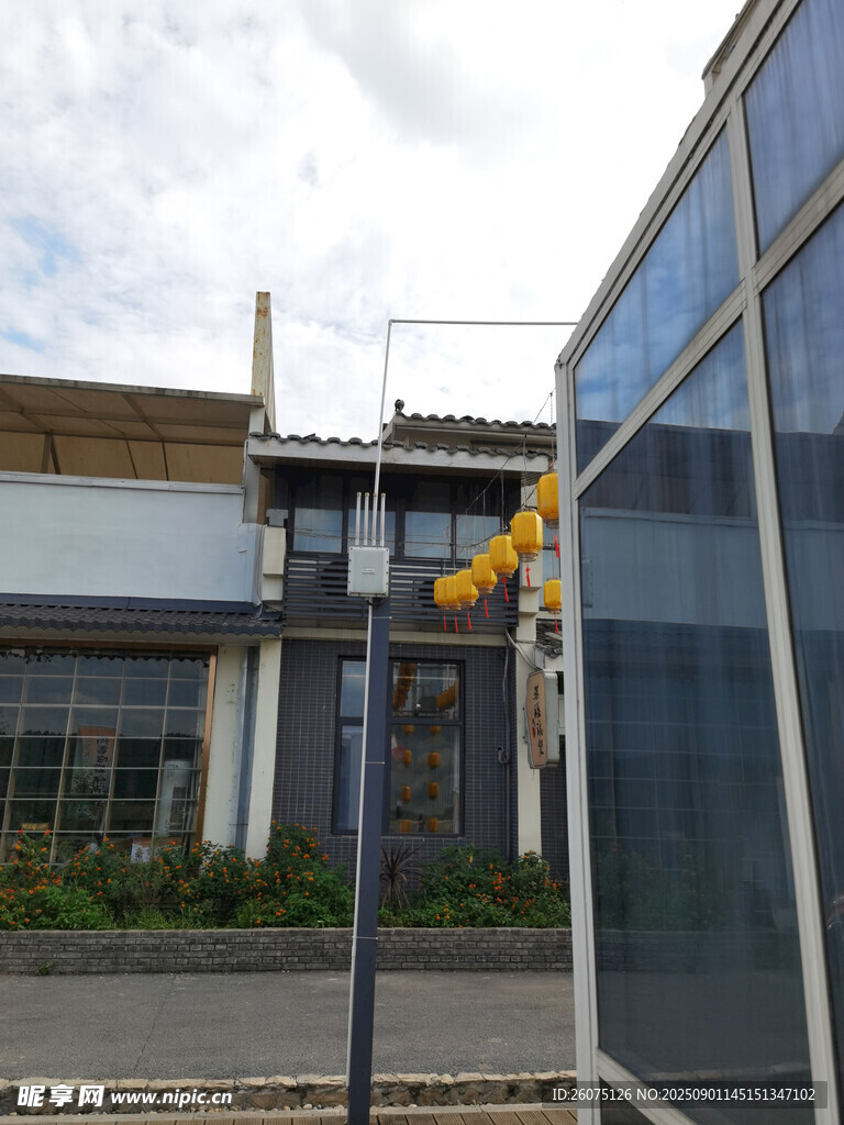 城市中的现代建筑景观