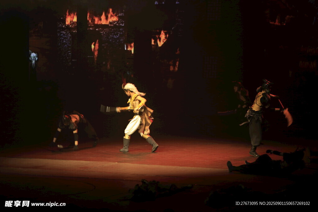 舞台武术表演