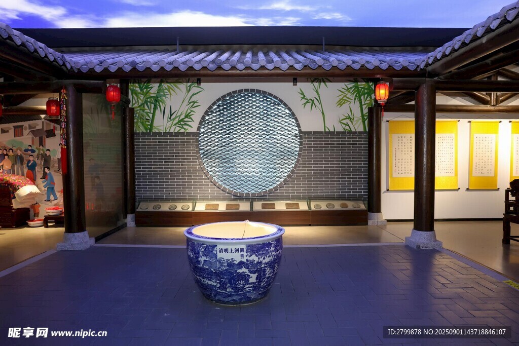 中式庭院典雅景观