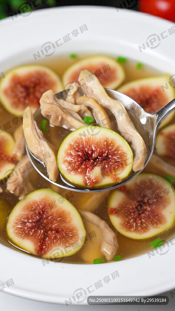 无花果汤底 涮鸡肉