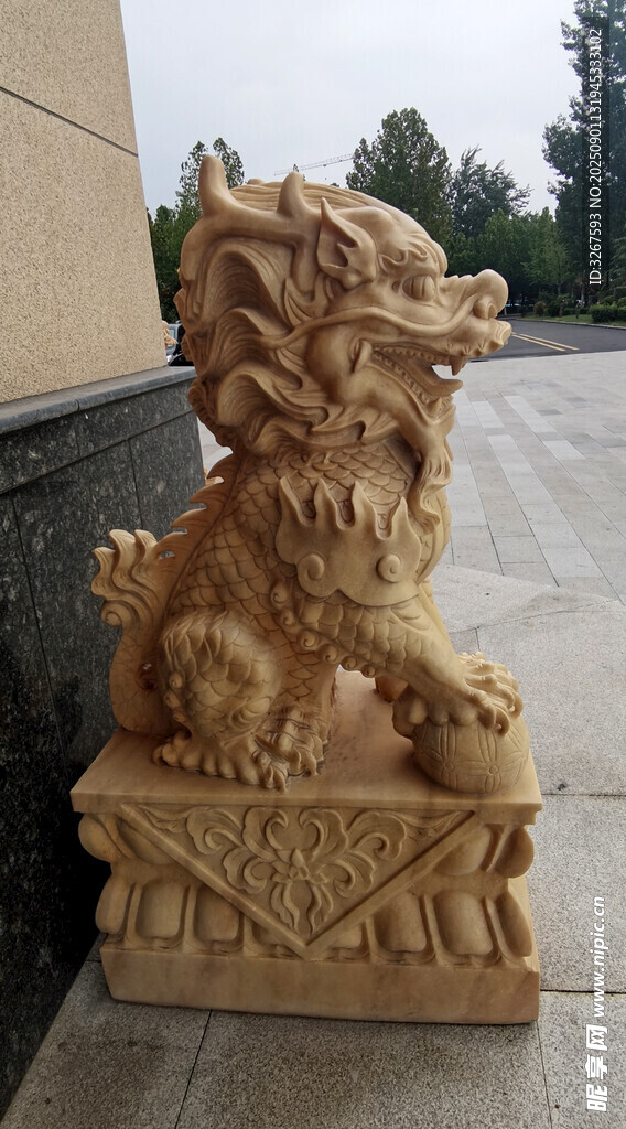 石狮子雕塑