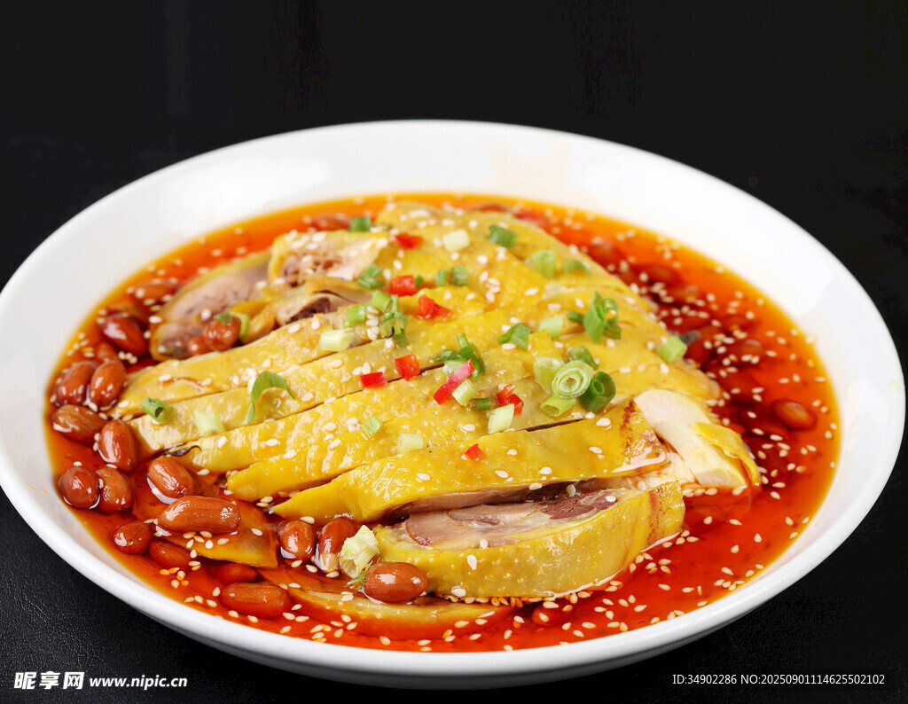 麻辣鲜香口水鸡