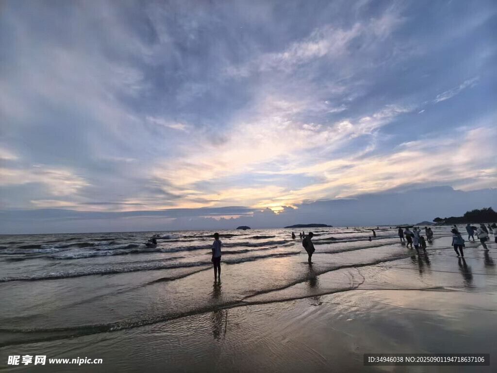 海边日落美景