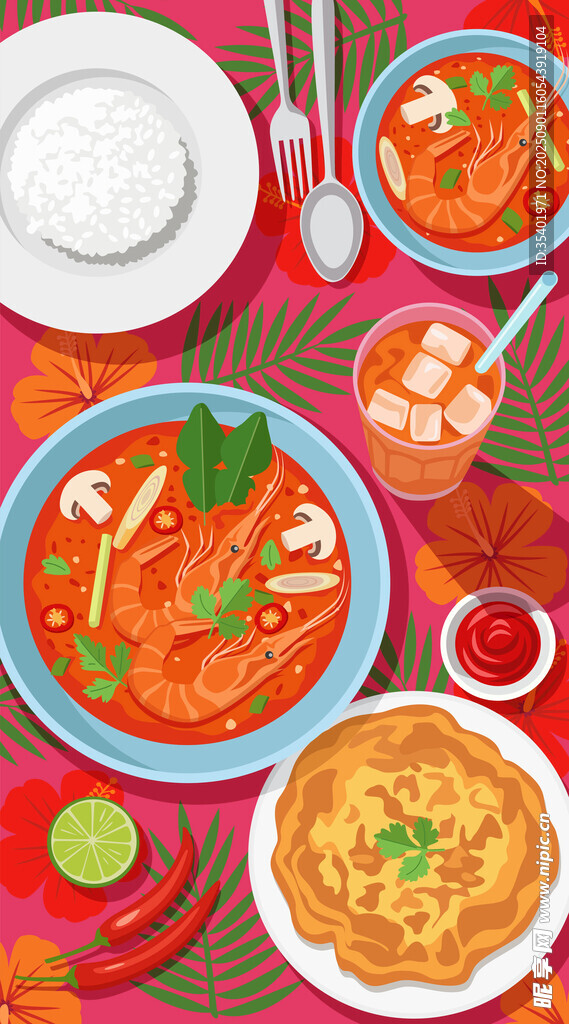 美食插图