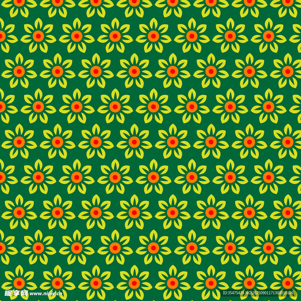 花卉图案纹理