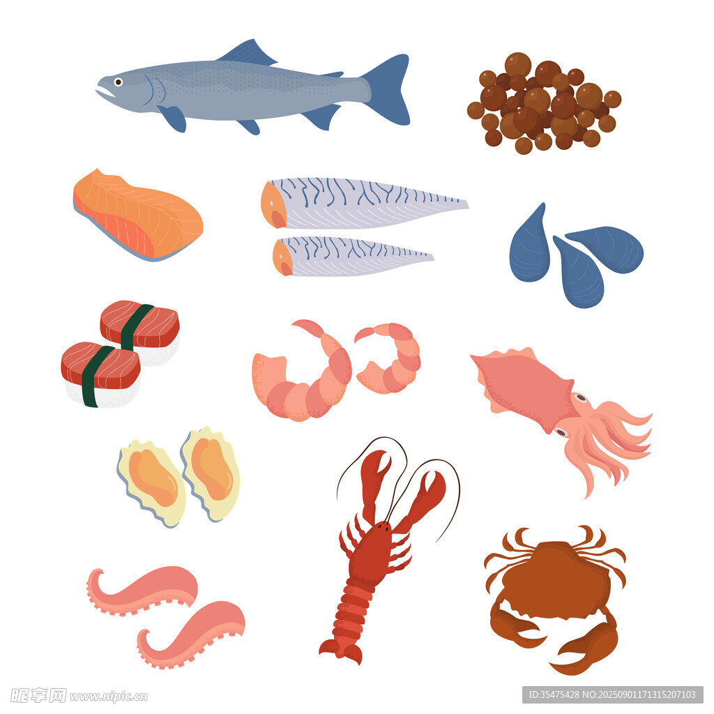 海鲜食材插图