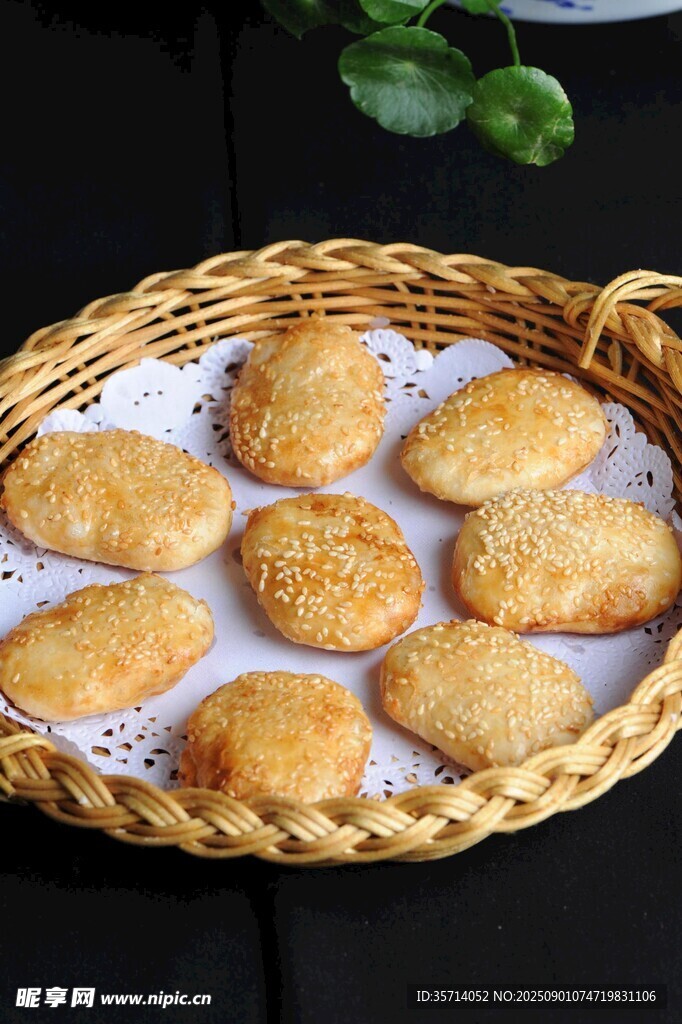 香酥葱油饼