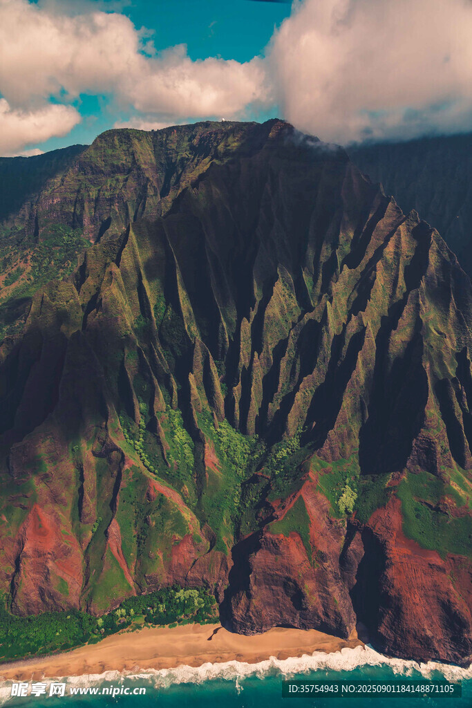 壮丽山海景观