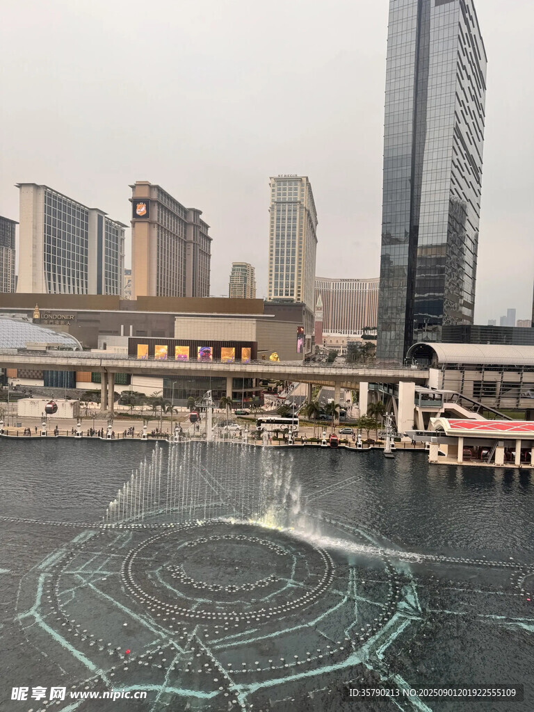 城市水域景观与现代建筑