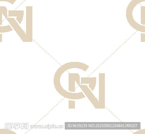 大牌字母图案