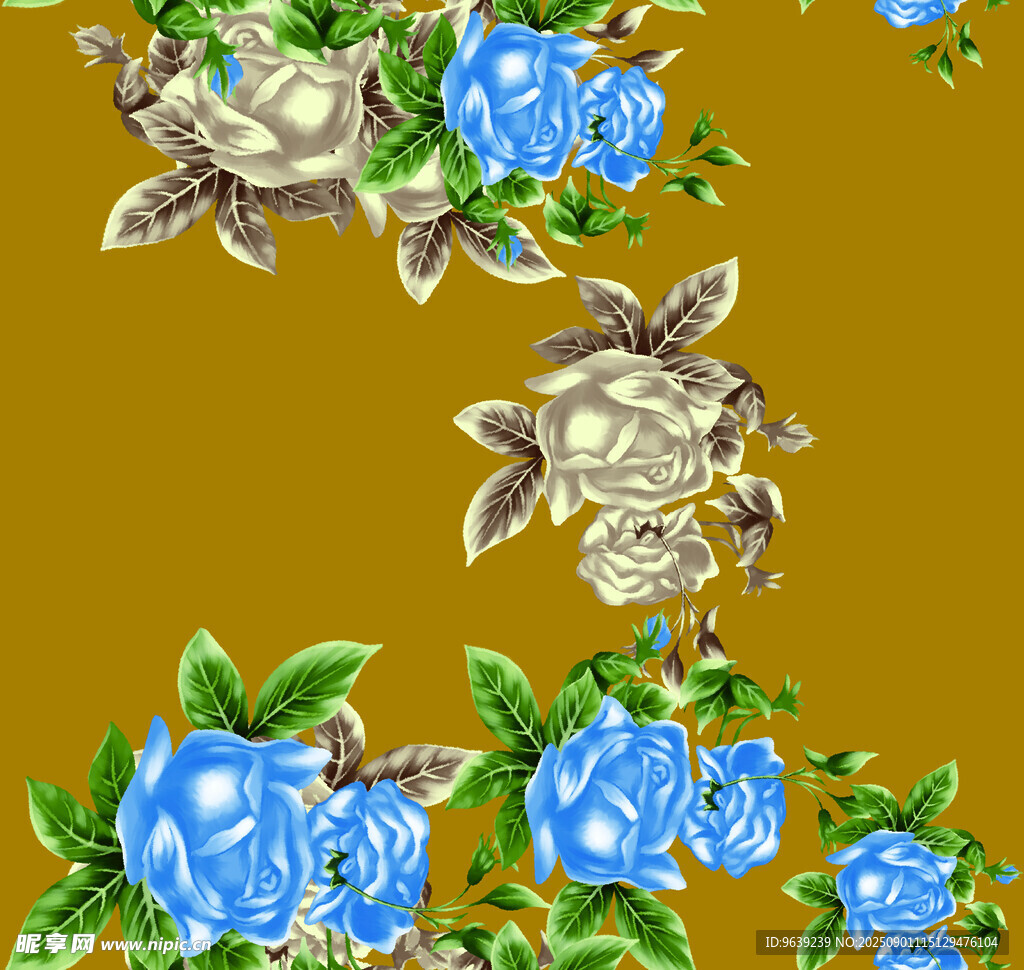 金色花卉