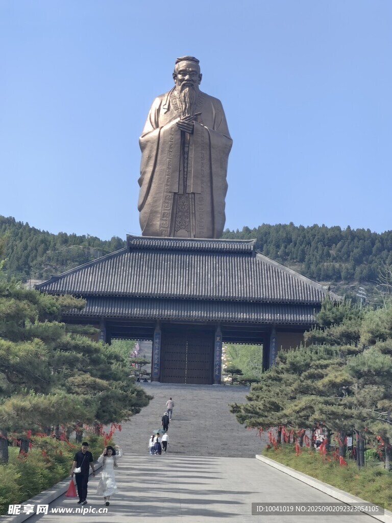 曲阜景区壮观景象