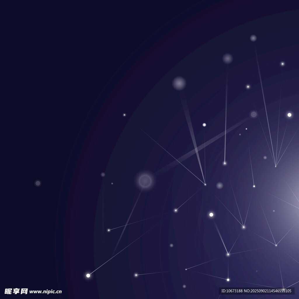 梦幻星空背景图