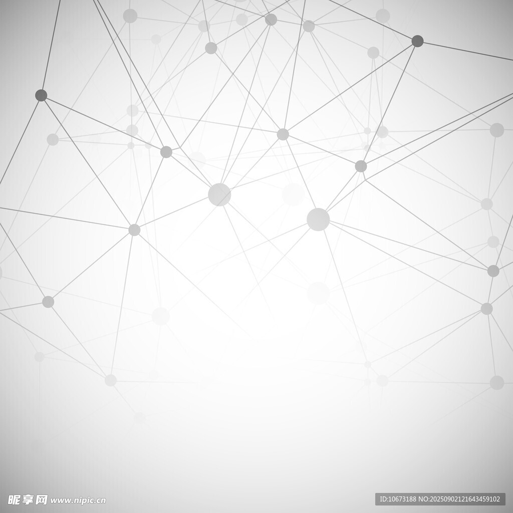 科技感几何线条连接背景