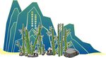 青山竹子和熊猫