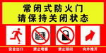 常闭式防火门