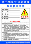 配电箱标识牌