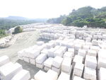 大理石堆场