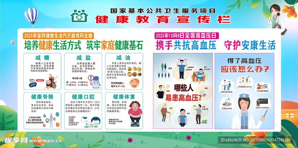 健康教育宣传栏