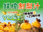鲜榨刺梨汁