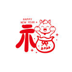 2024马年喜庆卡通形象