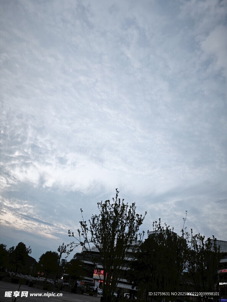 阴天景色 