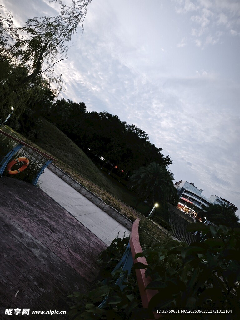 户外自然风光场景