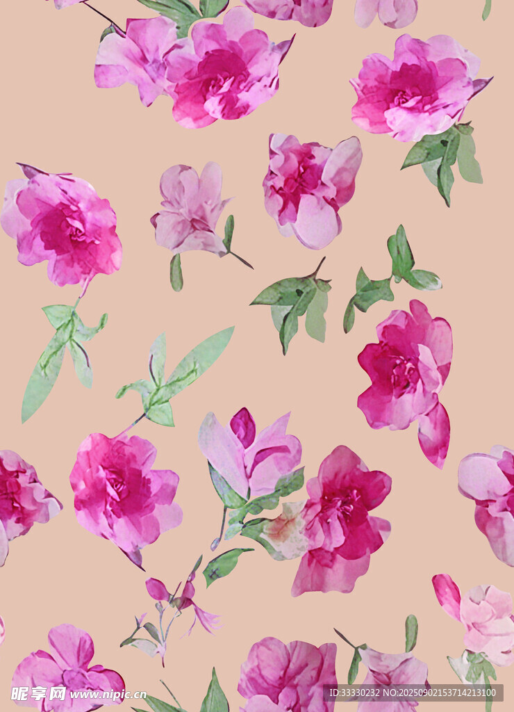 手绘花