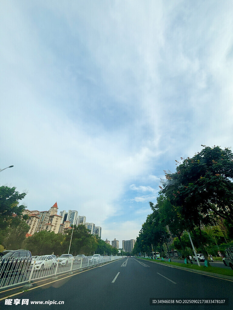 城市道路风景