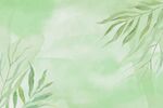 绿色小清新背景