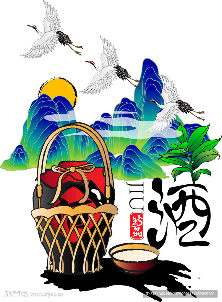 端午粽香景