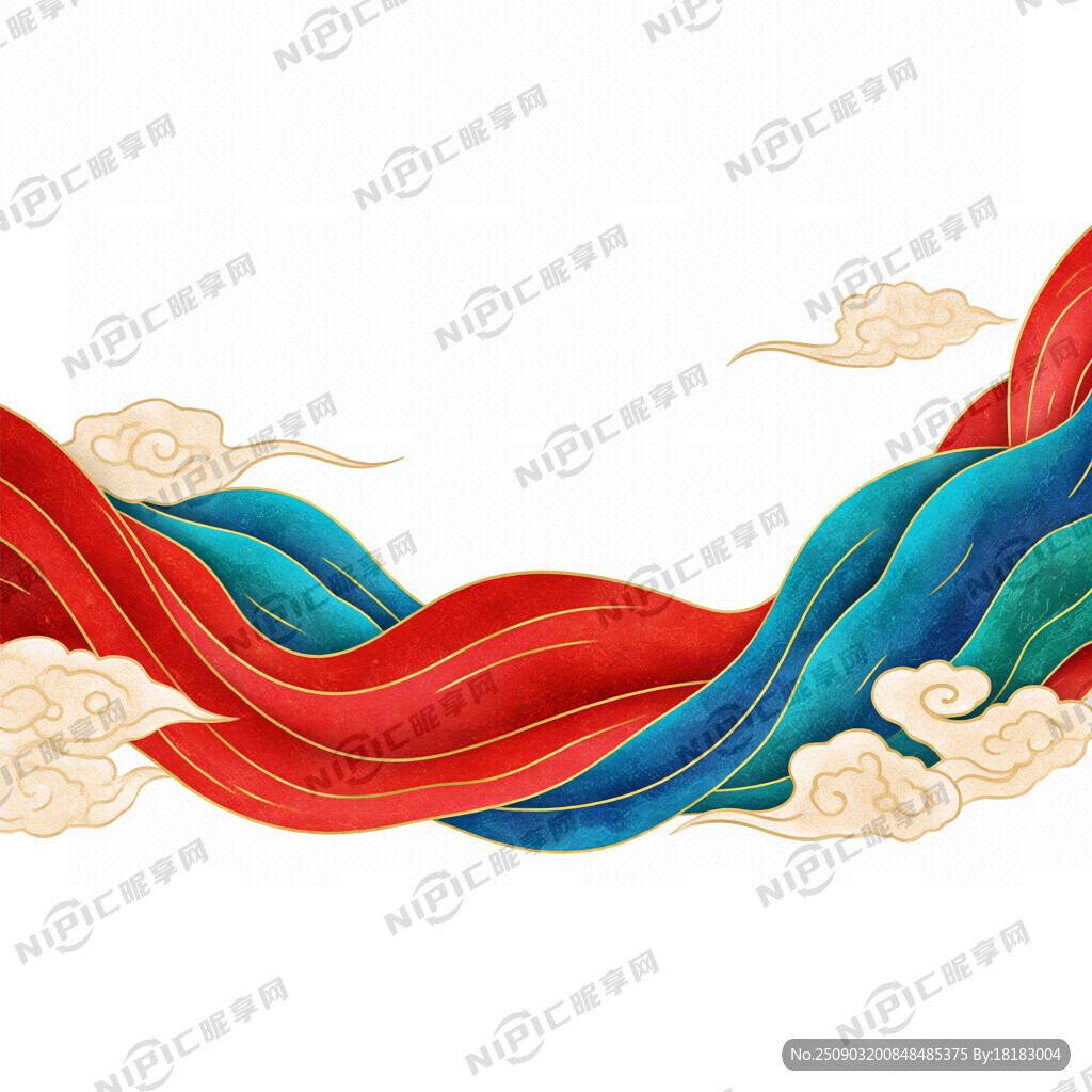 嗨唱 元素设计 国潮风格