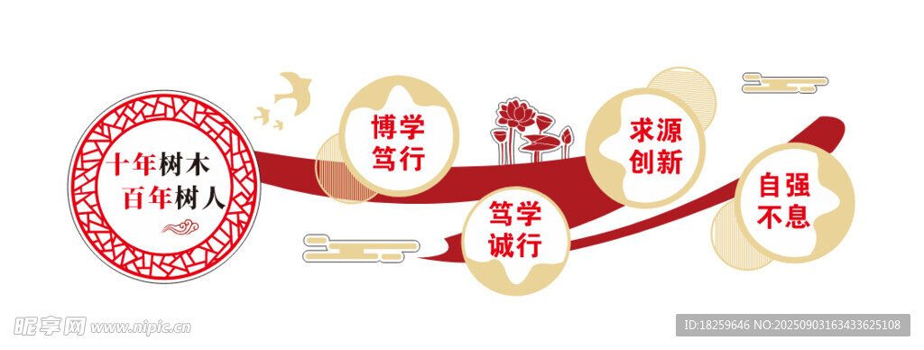十年树人 百年树人