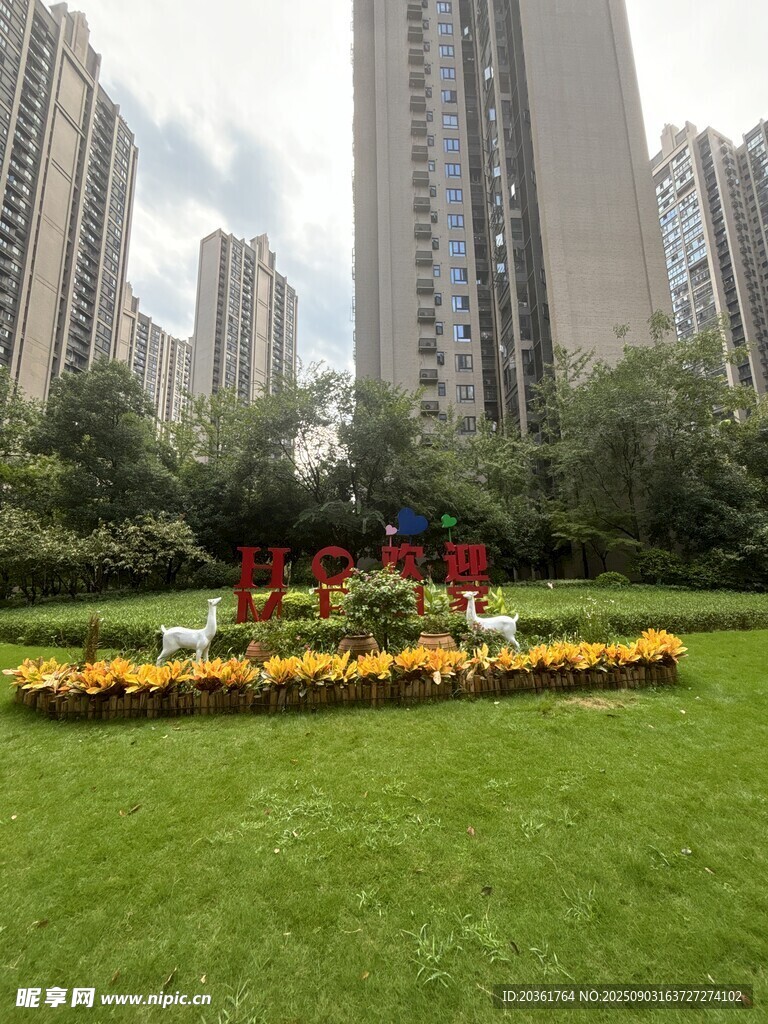 城市中的绿地景观