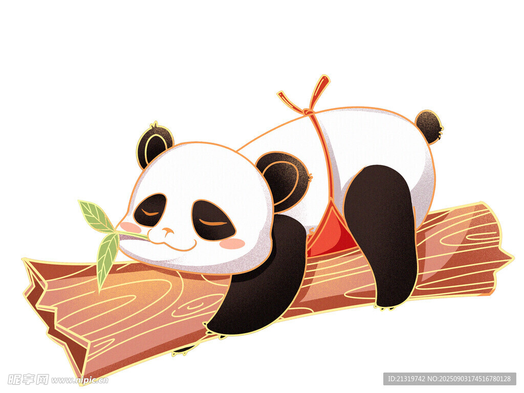 卡通熊猫