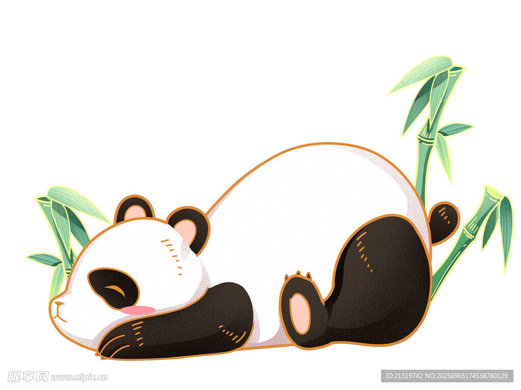 卡通熊猫