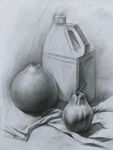 素描静物