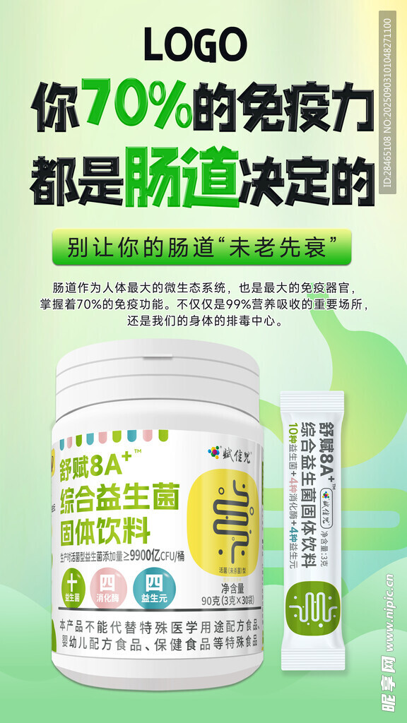 益生菌海报