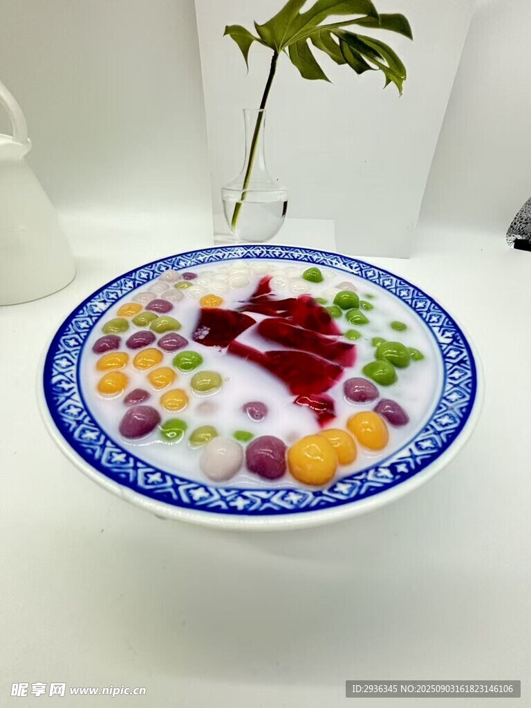 冰粉芋圆水果捞