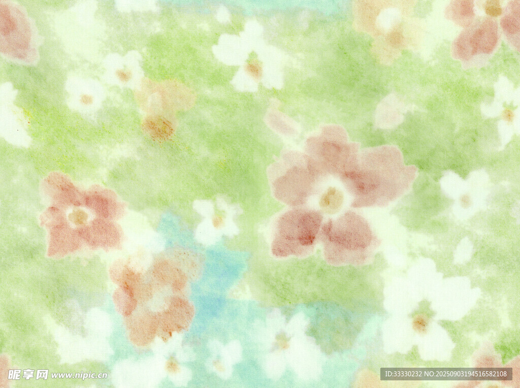 扎染 花