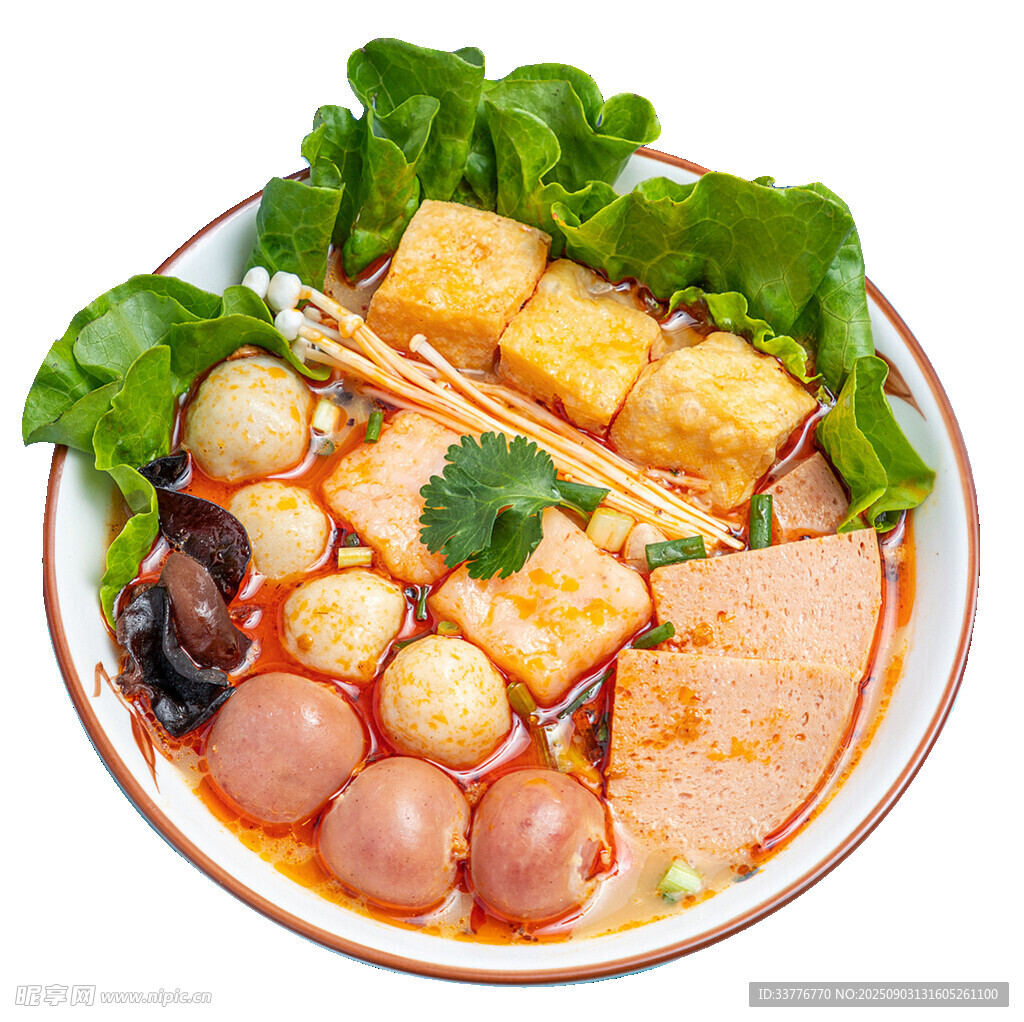 美味丰盛的特色麻辣烫