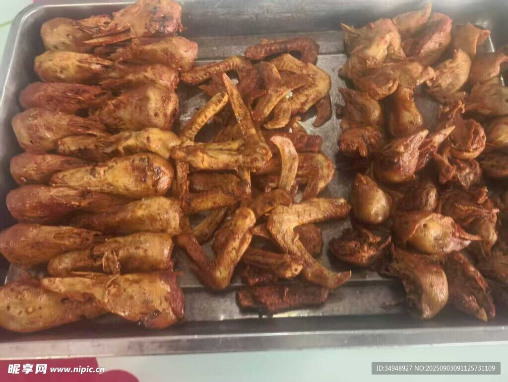 美味烤鸡翅与烤鸡腿