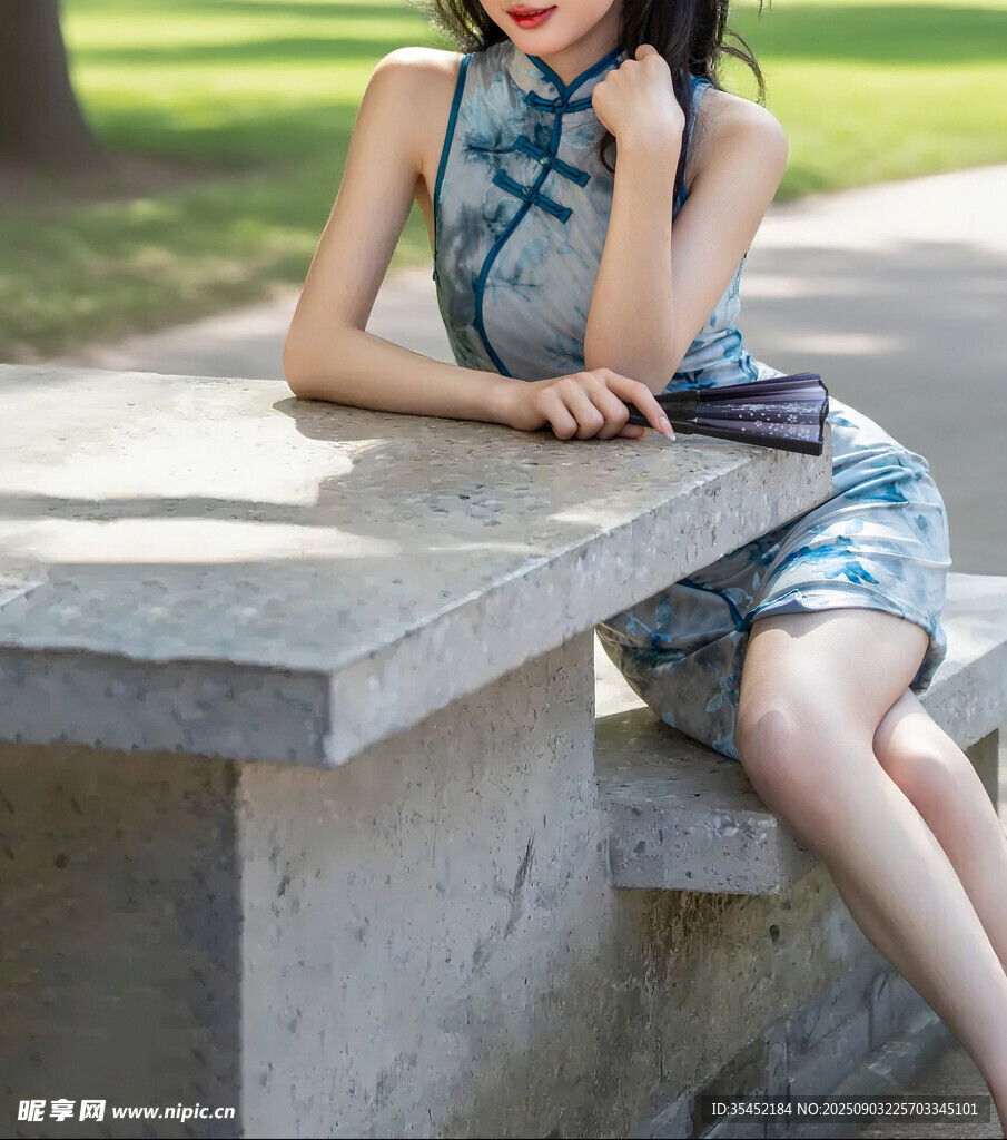 休闲的女孩