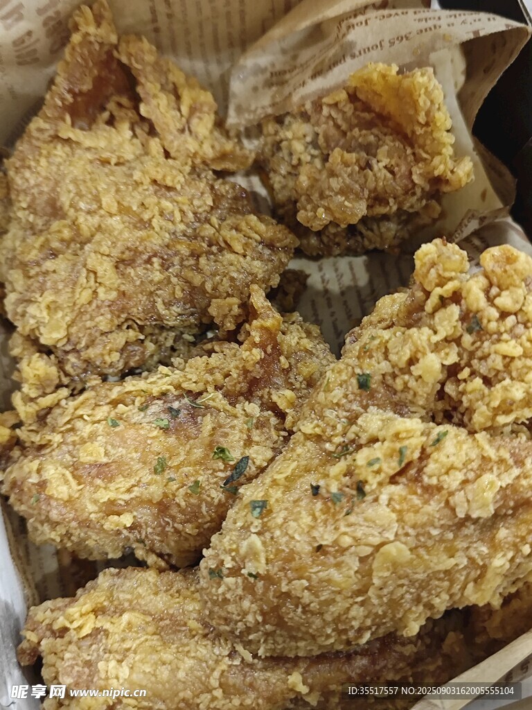 韩麦炸鸡美味香酥炸鸡块