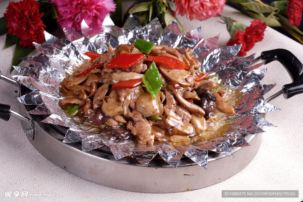 锡纸飘香鸡杂