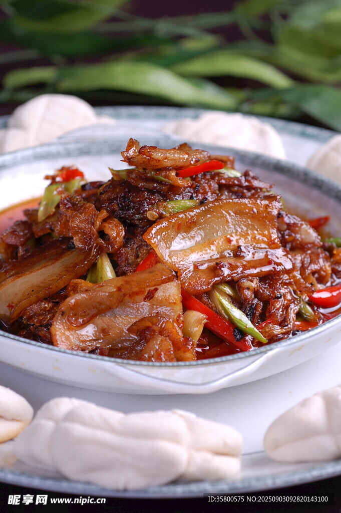 香辣炒五花肉