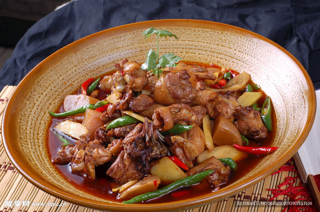 美味红烧鸡块 