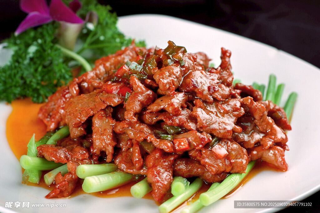 香辣牛肉丝 