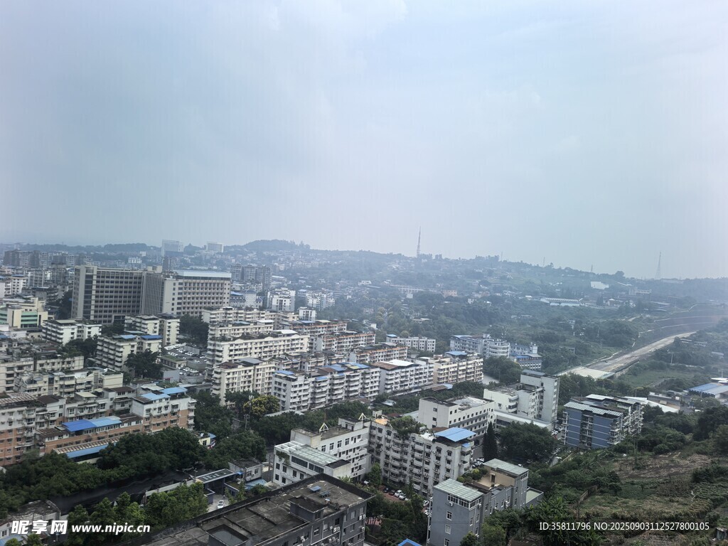 城市俯瞰景观
